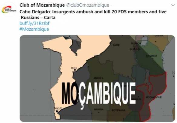 Группа бойцов ЧВК «Вагнера» погибла в бою в Мозамбике, — СМИ | Русская весна