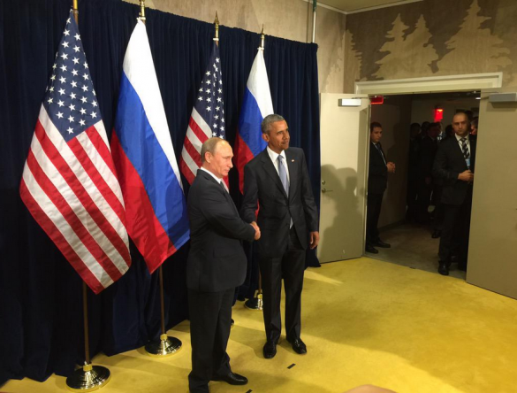 Началась закрытая встреча Путина и Обамы (обновлено, добавлено ФОТО) | Русская весна