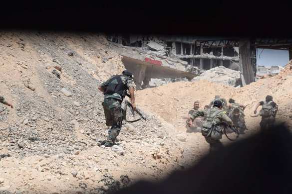 Армия Сирии обрушила на боевиков град ракет и отбила важные кварталы в ходе мощного наступления под Дамаском (ФОТО, ВИДЕО) | Русская весна