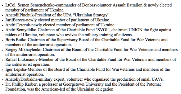 Семенченко и Береза «доказали» американскому конгрессу российское вторжение фотографиями 2008 года (ФОТО) | Русская весна