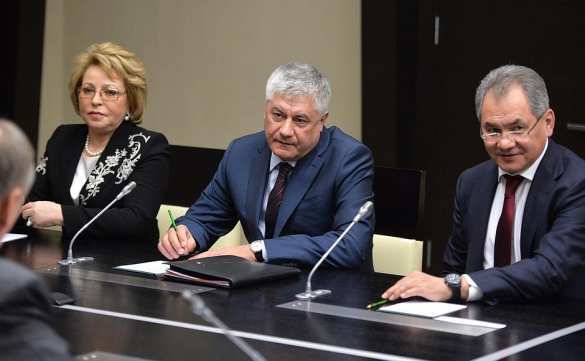 Владимир Путин провел совещание с постоянными членами Совета Безопасности РФ (ФОТО) | Русская весна