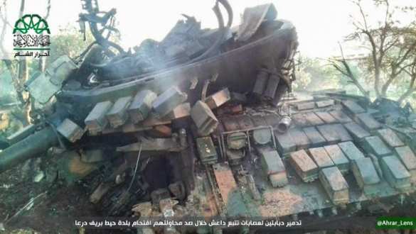 Бойня в Сирии: боевики «Ахрар Аш-Шам» сожгли танки ИГИЛ, убиты десятки террористов (ФОТО 18+) | Русская весна