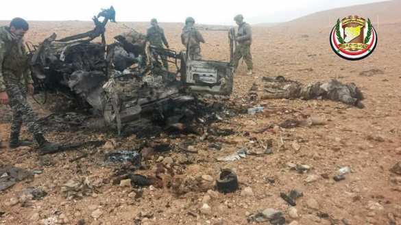 Бойня в пустыне: спецназ сжёг конвой пикапов ИГИЛ и 23 боевика (ФОТО 18+) | Русская весна