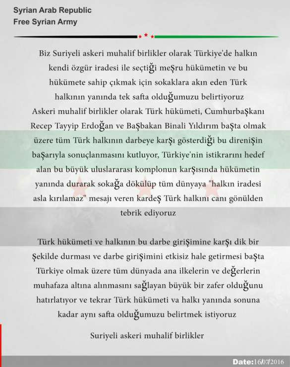 Мир в шоке: сирийские террористы поздравили Эрдогана с победой (ФОТО) | Русская весна