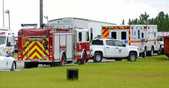 На военную базу в США рухнул самолёт, есть жертвы (ФОТО) | Русская весна