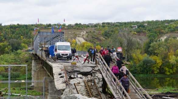 Опасно для жизни: в ЛНР рассказали про новый украинский мост через Северский Донец (ФОТО, ВИДЕО) | Русская весна