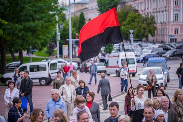 В Киеве открыли стену памяти боевиков «АТО» (ФОТО) | Русская весна