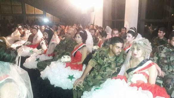 Сирия: жизнь продолжается! Тысяча бойцов САА одновременно женились на возлюбленных (+ФОТО) | Русская весна