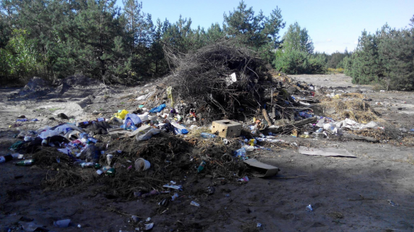 Скандал: Украинским военным выделили землю на свалке (ФОТО) | Русская весна