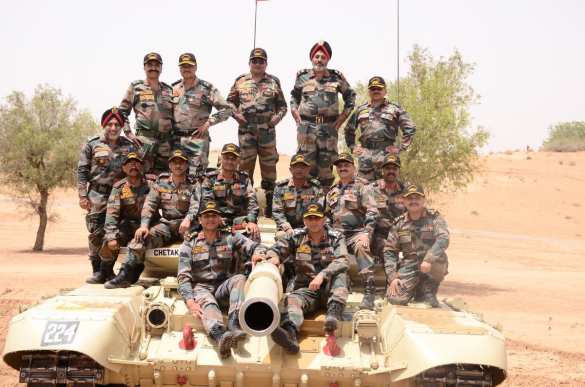В индийской армии нашли необычное применение танку Т-90 (ФОТО) | Русская весна