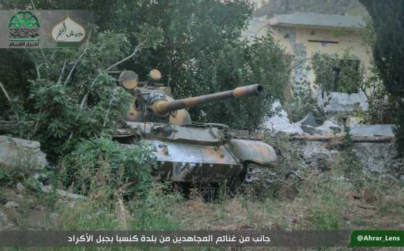 Танковое наступление боевиков в Латакии: взят город Кенсаба (ФОТО 18+) | Русская весна