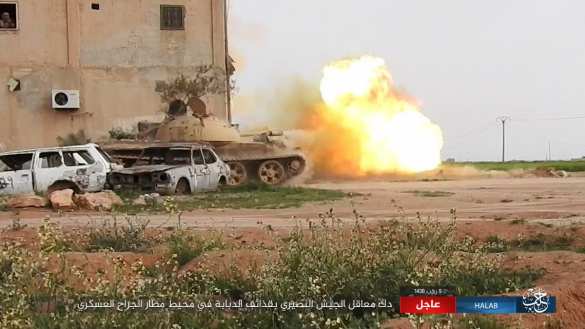 «Тигры» и ВКС РФ штурмуют авиабазу Джирах, захваченную ИГИЛ (ФОТО) | Русская весна