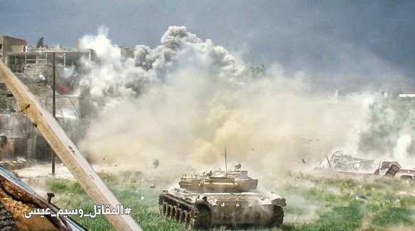 Котёл под Дамаском: Танковый удар Армии Сирии ставит боевиков в критическое положение (+ФОТО, ВИДЕО) | Русская весна