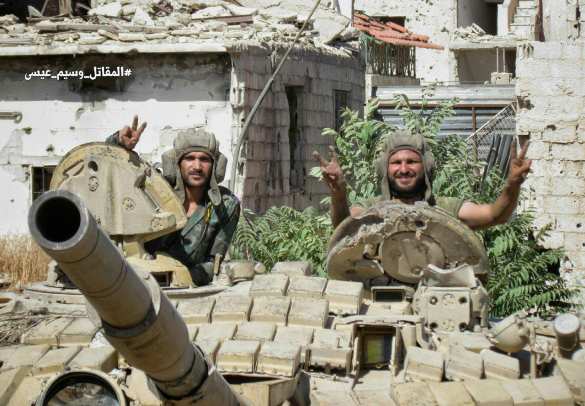 Танки и бульдозеры в руинах Дамаска: Армия Сирии возобновляет наступление (ФОТО) | Русская весна