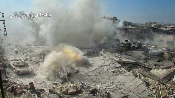 Жестокие городские бои под Дамаском: Армия Сирии освобождает г. Кабун (ФОТО) | Русская весна