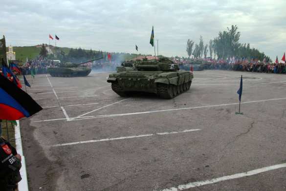 Грация и сила: «Танковый вальс» на легендарной высоте в ДНР (+ВИДЕО, ФОТО) | Русская весна