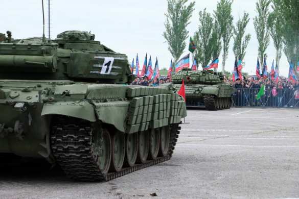 Грация и сила: «Танковый вальс» на легендарной высоте в ДНР (+ВИДЕО, ФОТО) | Русская весна