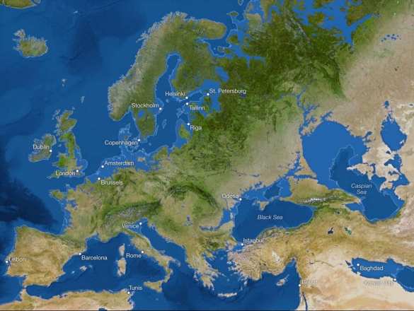 Часть Украины уйдёт под воду: какой станет Земля без ледников (ФОТО) | Русская весна