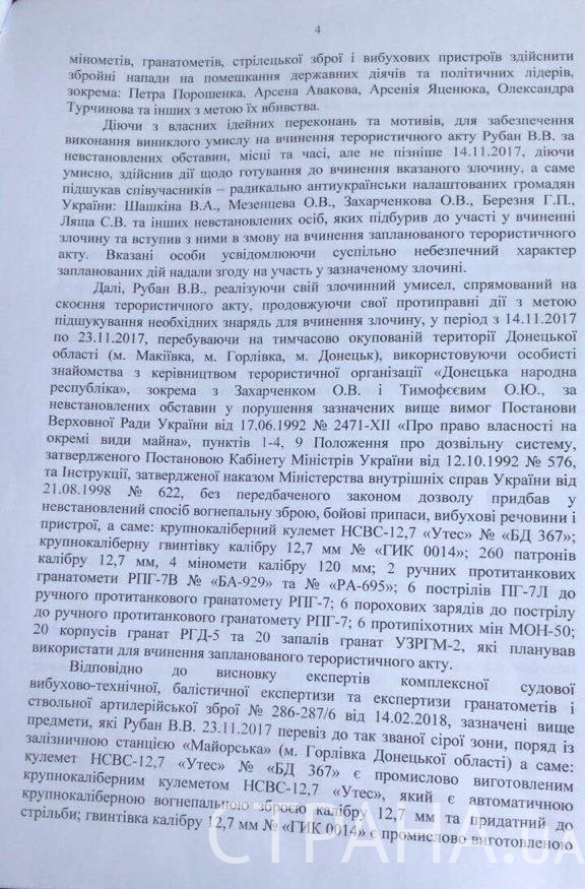 ВАЖНО: Арестованного генерала Рубана подозревают в подготовке покушения на Порошенко (ДОКУМЕНТ) | Русская весна