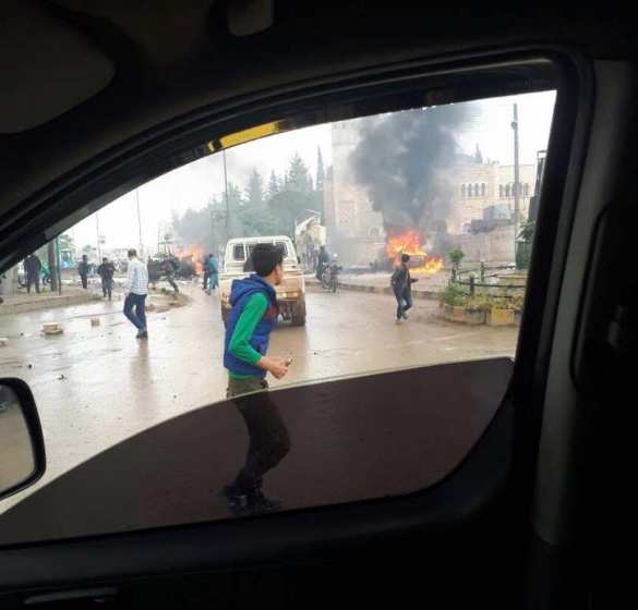 СРОЧНО: Кровавый теракт на севере Алеппо, боевики убивают друг друга — подробности (+ФОТО, ВИДЕО) | Русская весна