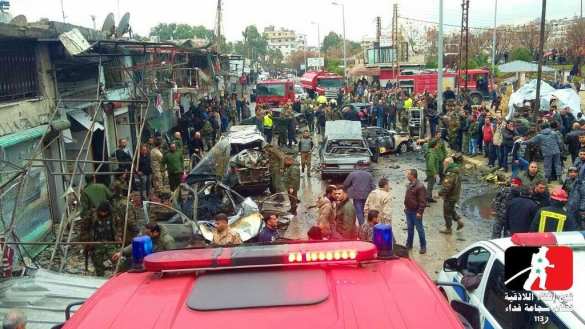 ВАЖНО: Мощный взрыв в городе, находящемся у авиабазы ВКС России в Латакии (+ВИДЕО, ФОТО, КАРТА) | Русская весна