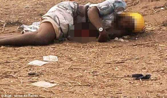 В Нигерии толпа растерзала террористку-неудачницу (ФОТО) | Русская весна