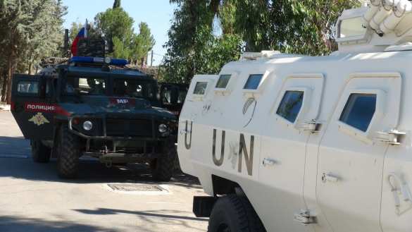 Под защитой русских «Тигров»: Войска ООН преодолели страх, покинули базу и занимают посты на Голанах (+ФОТО, ВИДЕО) | Русская весна