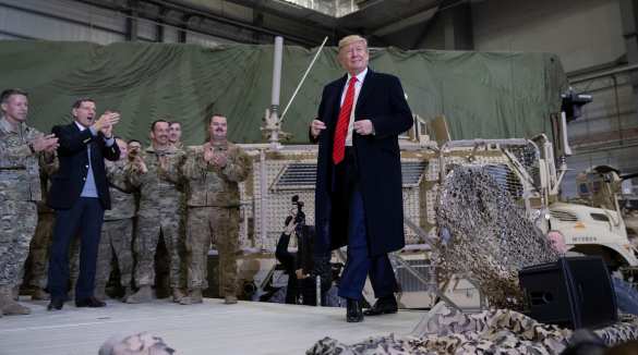 Под грифом «секретно»: зачем Трамп прилетел в Афганистан (ФОТО, ВИДЕО) | Русская весна