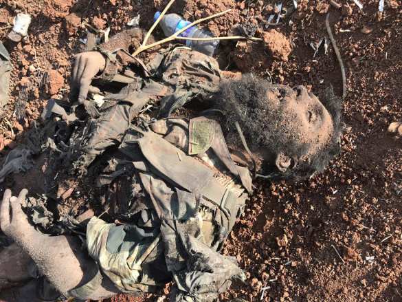 «Обугленные трупы зомби»: мощное наступление боевиков в Сирии обернулось кровавым провалом (ВИДЕО, ФОТО 21+) | Русская весна