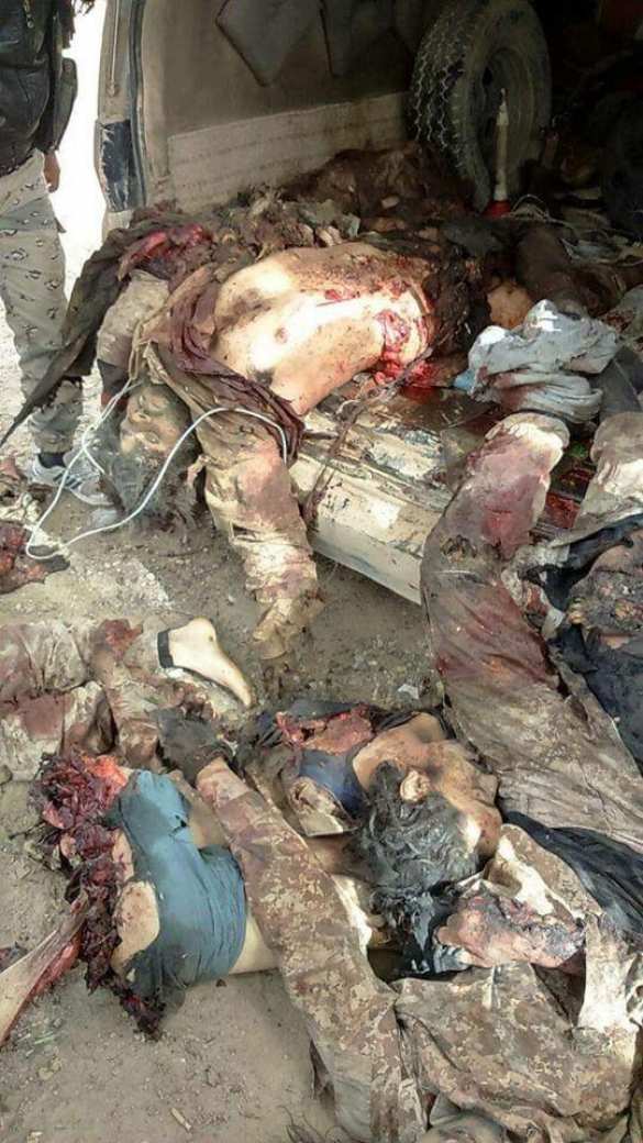 Кровавый провал: мощное наступление ИГИЛ на Дейр эз-Зор окончилось бегством, трупы боевиков вывозят в кузовах машин (ФОТО 18+) | Русская весна