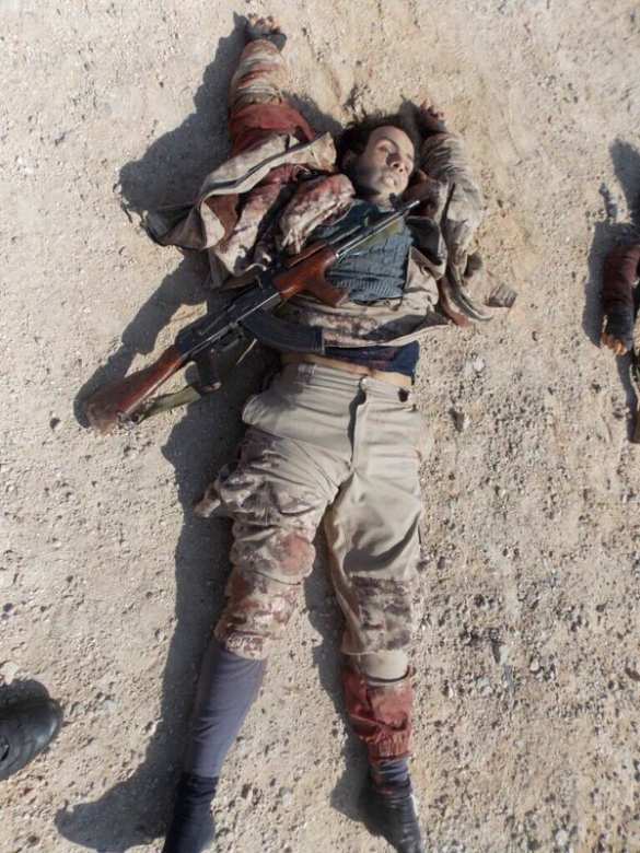 Трупы и сожженная техника ИГИЛ заполняют пустыню у Пальмиры и Карьятейна (ФОТО 18+) | Русская весна