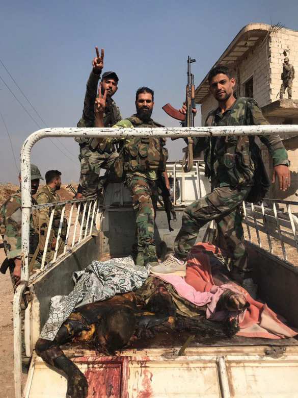 «Обугленные трупы зомби»: мощное наступление боевиков в Сирии обернулось кровавым провалом (ВИДЕО, ФОТО 21+) | Русская весна