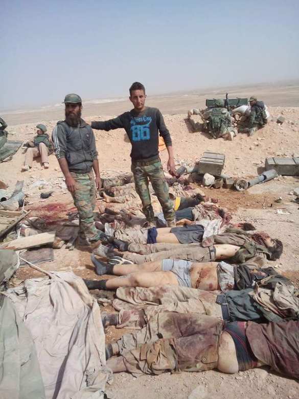 Российские танки Т-90 уничтожают ИГИЛ у Пальмиры (ВИДЕО, ФОТО 21+) | Русская весна