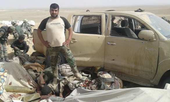 Российские танки Т-90 уничтожают ИГИЛ у Пальмиры (ВИДЕО, ФОТО 21+) | Русская весна