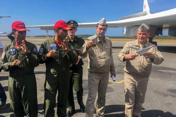 «Белые лебеди» ВКС РФ на Карибах напугали американцев (ФОТО, ВИДЕО) | Русская весна