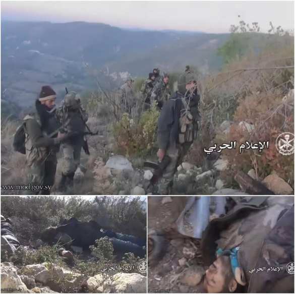 Кадры спецоперации: Армия Сирии уничтожила отряд боевиков в Латакии и отбила гору (ФОТО, ВИДЕО 18+) | Русская весна