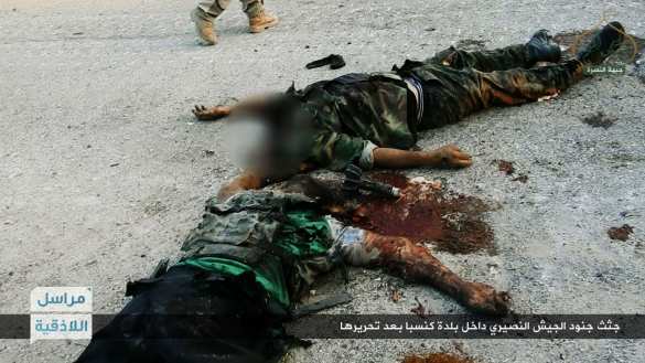 Танковое наступление боевиков в Латакии: взят город Кенсаба (ФОТО 18+) | Русская весна