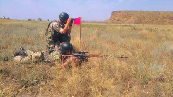 Украинские пограничники проводят учения вблизи границы с Крымом (ФОТО) | Русская весна