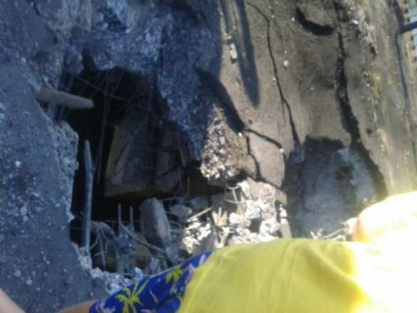 ЛНР: взорванный мост через Северский донец (фото/видео) | Русская весна