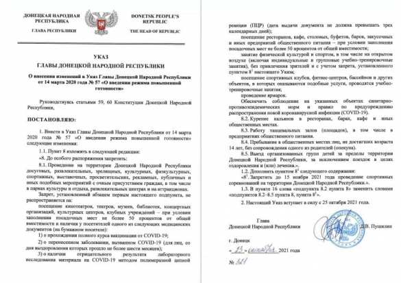 В ДНР вводятся серьёзные ограничительные меры в рамках «повышенной готовности» | Русская весна