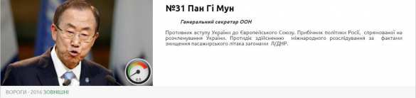 Украинские «патриоты» объявили генсека ООН врагом и обещают судить за «преступления против Украины и человечности» (ФОТО) | Русская весна