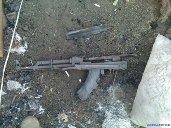 Донбасс: Уничтожена передовая позиция ВСУ (ФОТО) | Русская весна