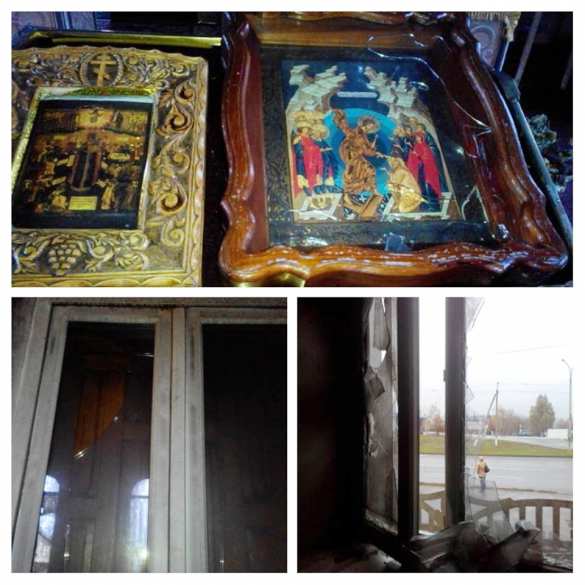 На Украине храм Московского Патриархата забросали коктейлями Молотова (ФОТО) | Русская весна