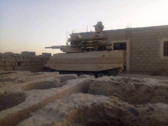 Российский боевой робот «Уран-9» замечен в Сирии (ФОТО, ВИДЕО) | Русская весна