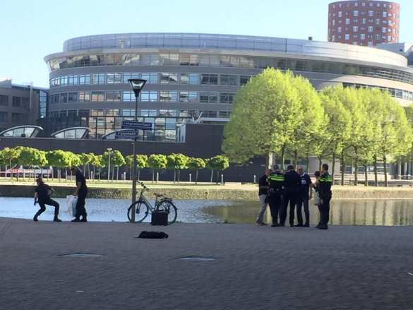 Резня и кровь на асфальте: Террорист с ножом напал на людей в Гааге (ФОТО) | Русская весна