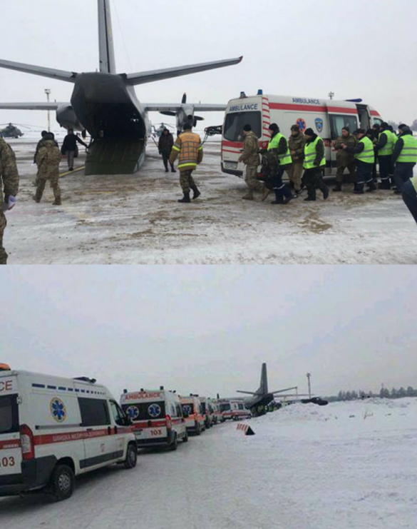 В Днепропетровск привезли раненных на Донбассе украинских военных: аэропорт заполнен «скорыми» (ФОТО) | Русская весна