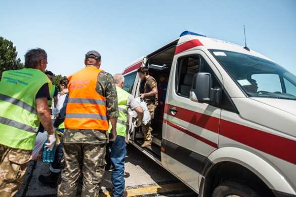 В Киев доставили раненых боевиков «Азова» (ФОТО, ВИДЕО) | Русская весна