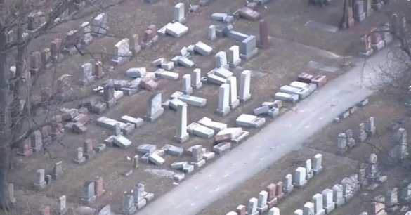 Израиль шокирован вандализмом на еврейских кладбищах в США (ФОТО, ВИДЕО) | Русская весна