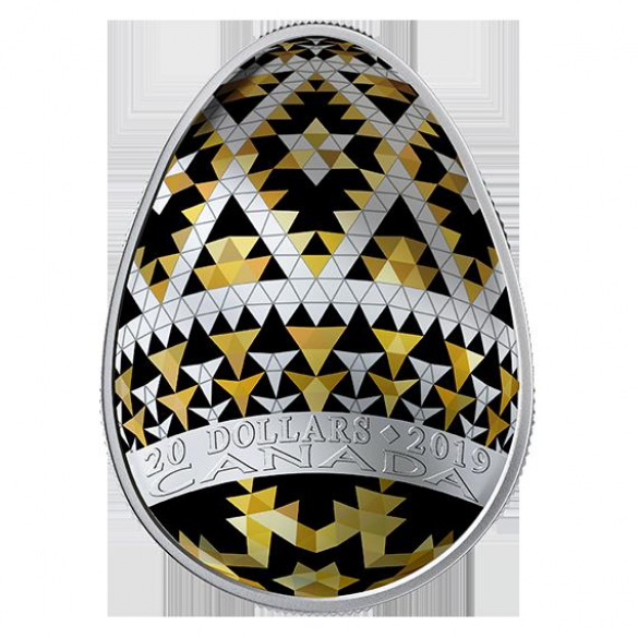 В Канаде выпустили монету в виде украинского яйца-писанки (ФОТО) | Русская весна