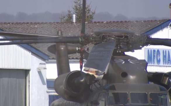 Военный вертолет врезался в башню аэропорта в Германии (ФОТО, ВИДЕО) | Русская весна